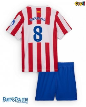 Atletico Madrid Pablo Barrios #8 Echipament de Fotbal Replică 2025-26 Copii Acasa (+ Șorturi)